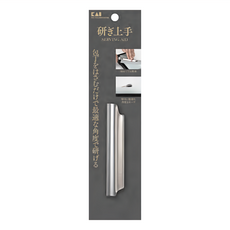 KAI 貝印 磨刀輔助器 000AP0536, 銀色, 1個