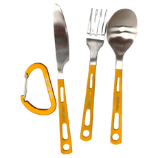 norDISK 餐具 Set 3 pcs, 90g, 黃色, 1組