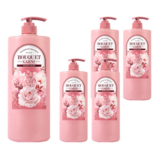 BOUQUET GARNI 絲滑角蛋白護髮素 白麝香 1.5L, 5瓶