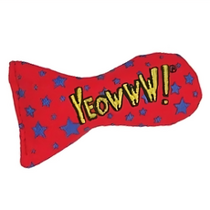 YEOWWW CATNIP 瘋狂貓 紅色小鮪魚 100%天然有機貓草玩具 美國製, 1個