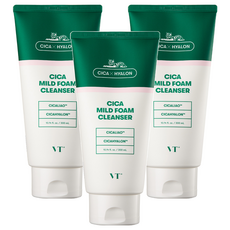 VT COSMETICS 老虎積雪草泡沫洗面乳, 300ml, 3件