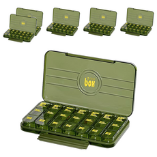 理享家 好分裝7日21格藥盒 隨身藥盒 輕鬆攜帶, 6個