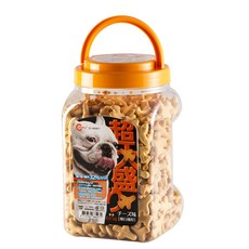 Canary 超大盛的點心餅 犬用 D-S527, 起司風味, 615g, 1入
