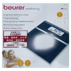 beurer 德國博依 多功能身體組成體脂計, BG21, 1個