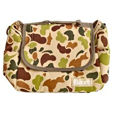 the earth CORDURA 調味料收納袋 TECPDD6 25.5x20x14.5 cm 聚酯外部材質 PVC內襯材質, 沙迷彩, 1個, 2格