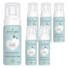 blooming belly 孕媽咪系列 摩洛哥堅果油 泡沫洗面乳 可增強皮膚結構 泡沫質地細緻 易於清潔 低過敏性 不含化學添加物, 150ml, 6瓶