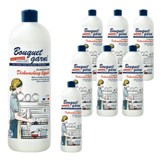 BOUQUET GARNI 環保植萃洗碗機專用洗潔精 2瓶, 1L, 8瓶