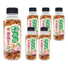 義美 好食瓶 蔥蒜脆花生, 230g, 6瓶