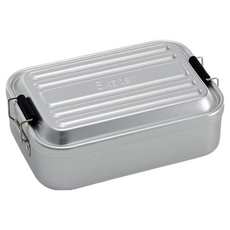 Skater 鋁製便當盒 AFT10B 1L, 銀色, 1個