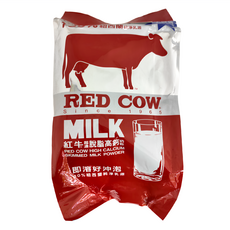 RED COW 紅牛 超濃脫脂高鈣奶粉，即溶好沖泡，100%紐西蘭純淨乳源, 2kg, 1包