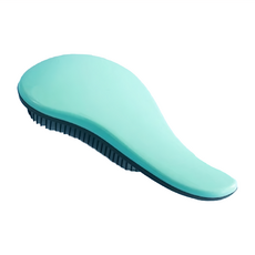 小綠豆居家百貨 王妃款抗靜電按摩梳, 經典綠 (大), 1個