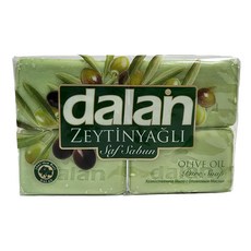 dalan 達欖 頂級橄欖油浴皂 土耳其原裝進口 80年製皂經驗 無Paraben防腐劑 SLES.SLS.PEG, 175g, 4個
