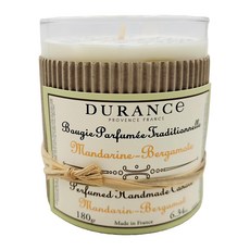 DURANCE 朵昂思 Mandarine-Bergamote 手工香氛蠟燭 180g, 香檸檬佛手柑, 1件