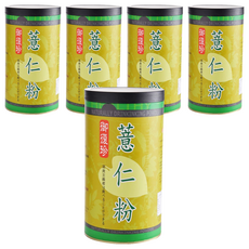 御復珍 薏仁粉，取自陽光充足產地, 500g, 5罐, 1入