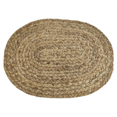 手工草編隔熱墊 尺寸30*40cm, 1個, 卡其色