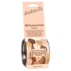 Another Me 100 Curious Facts:Girl Power 100個有趣知識 女子力知識 6.7 x 7.7 x 18.5cm, 白色, 1入, 1個