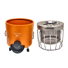 MOUNTAINHIKER 山之客 SZK868 多功能取暖爐 - 橙色[效期可用], 1人, 1個