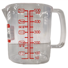 NAKAYA 壓克力量杯, 500ml, 3個