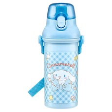 Skater AG彈蓋直飲水壺, 大耳狗, 480ml, 1個