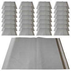 物流自黏破壞袋 霧面白 40 x 30cm 100個 快遞袋 包裹袋