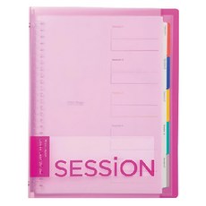 SESSION 26孔夾 B5 Maruman活頁紙 智慧複習活頁 120頁, 櫻花, 1本