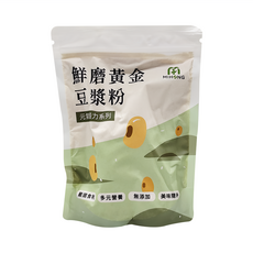 MIHONG 米鴻生醫 元氣穀力 鮮磨黃金豆漿粉, 300g, 1包, 1袋