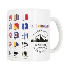 SCIENCE FACTORY 賽先生科學工廠 圖鑑系列 海事信號旗馬克杯, 海事信號旗, 1個