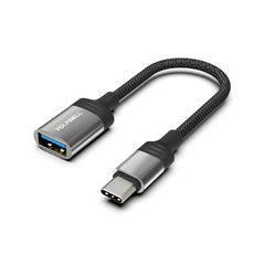 POLYWELL USB 3.0 Type-C轉Type-A OTG轉接線 PW15-W45-A357, 1入