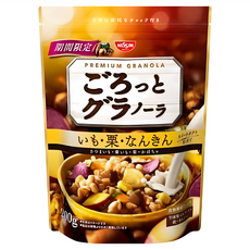 NISSIN 日清 地瓜栗子南瓜早餐麥片, 200g, 1包