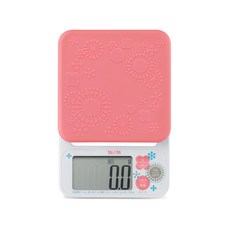 TANITA 塔尼達 微量電子料理秤 19.6 x 13 x 2.7cm 粉紅 362g, KD-192, 1個