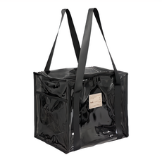 CUBIE 購物車專用袋 GD-B010-02 35 x 25 x 29cm, 個性霧黑, 1個