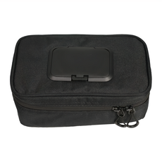 OWL CAMP 濕紙巾盒 1000D尼龍纖維材質 尺寸20.5cmx12cmx7.5cm, 黑色, 1個