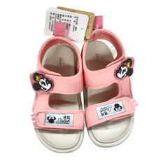 BORUI 柏睿鞋業 兒童款 米妮立體織帶造型休閒涼鞋