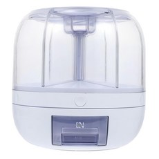 米寶 旋轉分格雜糧桶 分類儲存計量保鮮 多用, 高27cm x 直徑 24cm, 1個