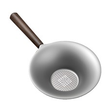 TEMPEST 純鈦木柄茶漏 鈦原色木柄款, 140 x 26mm, 1個