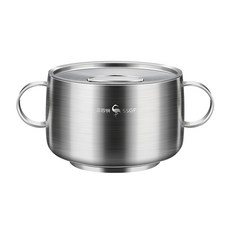 SSGP 三四鋼 316L 雙層不銹鋼碗, 1個, 銀色