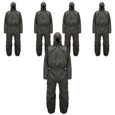 Anyguard Safety J100 SB 連身工作服, 灰色, 5件