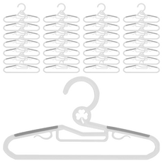Livovo 兒童衣架30入, 白色/粉色/灰色, 90個