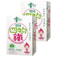 李時珍 頂級四物鐵飲 Set, 好口感 無苦澀味, 促進鐵吸收, 添加好鐵, 6瓶, 50ml, 2盒