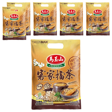 馬玉山 客家擂茶, 含鐵, 全素, 冷熱皆可, 30g, 12包, 6袋