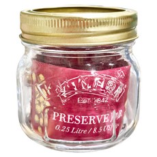 KILNER 經典款貯存罐, 250ml, 1個