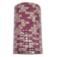 遊戲籌碼, 60個, 黏土複合材料, 厚度達3mm, 面額5000元, 1組