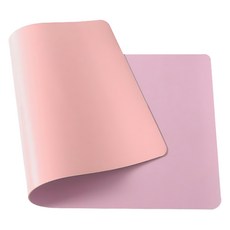 皮革滑鼠墊, 80*40cm, 防水防汗, 柔軟舒適, 大款-粉色, 1個