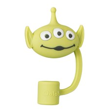 Oolab 良杯製所 繪想年代系列 矽膠防塵 細 吸管蓋 三眼怪限定款, 1個, 1個