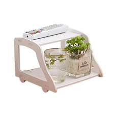 散熱數據機收納 壁掛置物架 機上盒架 機上盒收納 路由器收納 路由器架 wifi架 白色 335g 240*215*30, 1個