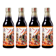 金蘭 辣味烤肉醬 多種辛香料製成, 590ml, 4瓶