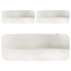 充電線分格收納盒 Set 7格 帶蓋設計 防塵 尺寸26x9.5x5.5cm ABS+PS材質, 白色, 3組