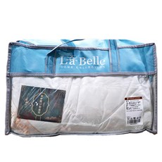 La Belle 天然水鳥羽毛絨暖冬被, 雙人 180*210cm 1.4kg, 單一顏色