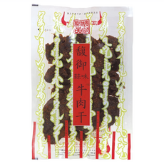 FOOD-U 馥御 蒜味牛肉干 輕辣, 175g, 1包