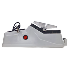 便攜雙面電動快速磨刀器 PP+電子元件, 1個, 白色